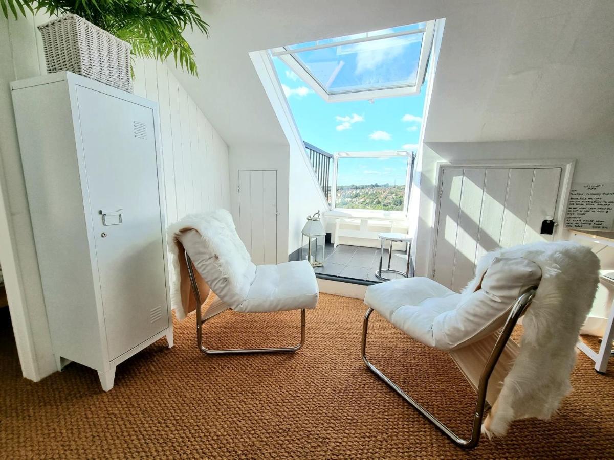 West Hill Retreat Seaview Balcony Chic Loft Studio & Free Parking Hastings Exteriör bild